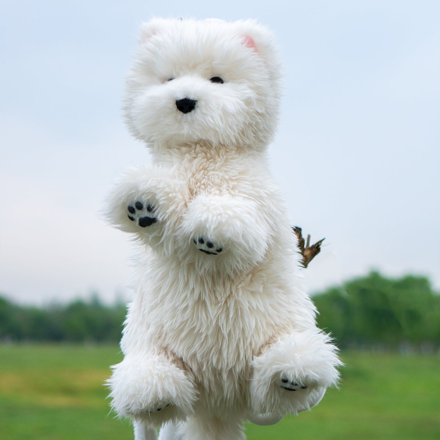 Westie Dog Backpack β Plush Bag for Girls & Puppy Lovers