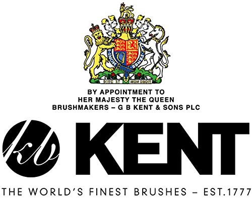 Kent R7T Black Graphite Double Tooth Hair Pocket Comb, Small Fine/Wide Tooth Comb For Grooming Styling Hair, Beard and Mustache, for Men, Women and Kids. Saw Cut and Hand Polished. Handmade in England