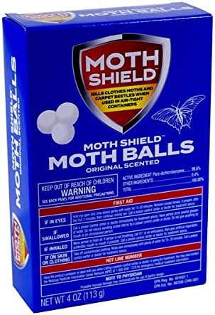 moth shield 4 oz Moth Balls (Pack of 4)