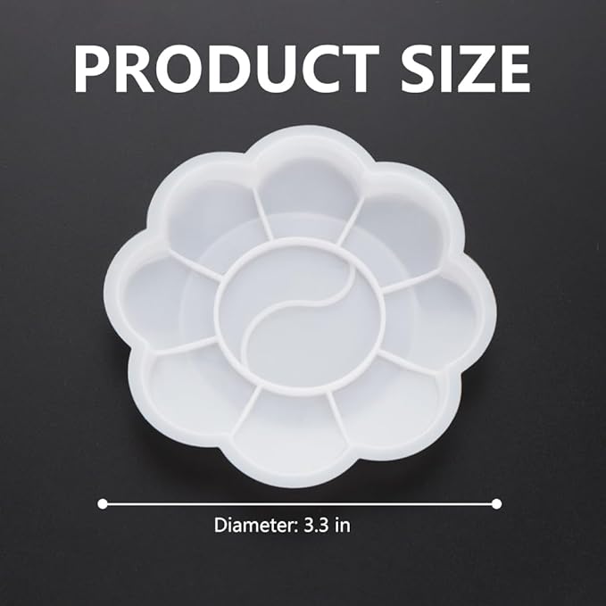 6 Pcs Hermit Crab Food Bowl 10 Compartments Small Water Dish for Hermit Crab Tarantula Snail (White)