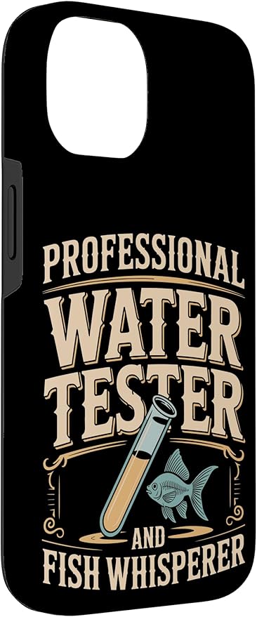 Professional Water Tester and Fish Whisperer Killifish Case for iPhone 14