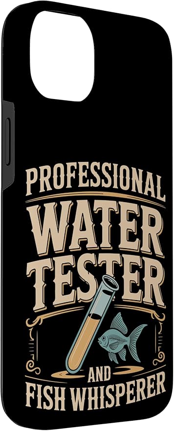 Professional Water Tester and Fish Whisperer Killifish Case for iPhone 14 Plus
