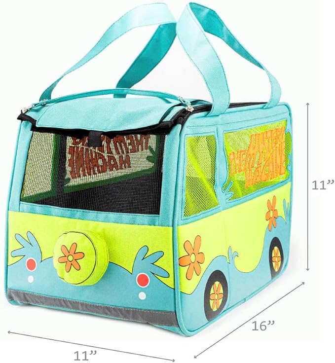 Buckle-Down, Pet Carrier Bag, Polyester Canvas, Scooby Doo, One Size, (IPC-SDAN)