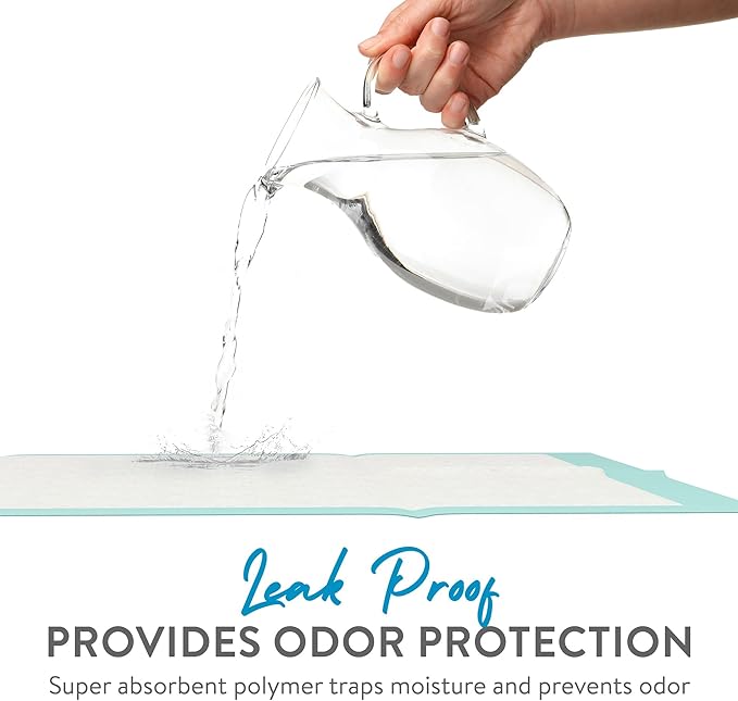 Inspire Extra Large Super Absorbent Disposable Bed Pads for Incontinence Ultra Thick and Absorbent Bed Pads Disposable Adult | Puppy Pads Pee Pads for Adults (40" X 36" Pack of 50)