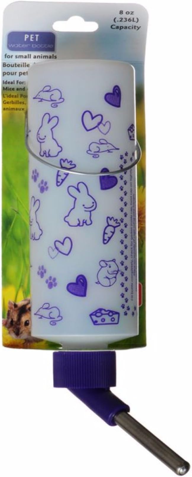 Lixit Weather Resistant Cage Water Bottles for Rabbits, Ferrets, Guinea Pigs Hamsters and Other Small Animals. (32-Ounce)