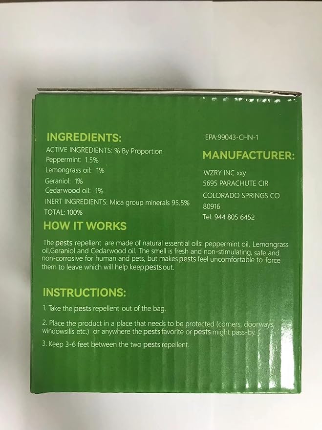 12 Pack Peppermint Oil Wasp & Bee Repellent, Natural Carpenter Bee Repellent for Yellow Jackets, Hornets, Mud Wasps Deterrent for Indoor Outdoor Patio Garden Porch, Pet and Human Safe, Light Green