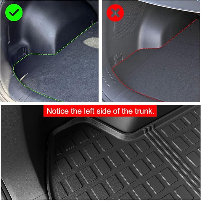 xipoqix Cargo Mat Backrest Mat Compatible with 2023-2026 Kia Sportage (Not PHEV) Cargo Liner Back Seat Protector TPE Replacement for 2023-2026 Kia Sportage Accessories (Trunk Mat+Backrest Mats)