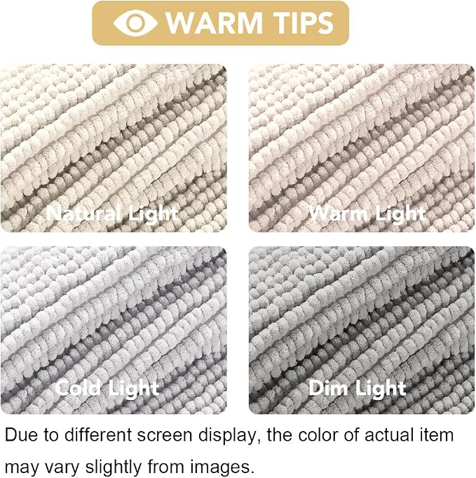 H.VERSAILTEX Plush Chenille Couch Cover for Dogs Pets Blanket for Bed Anti-Slip Soft and Durable Furniture Protector for Small Medium Large Cats Washable (52" x 82", Ivory)
