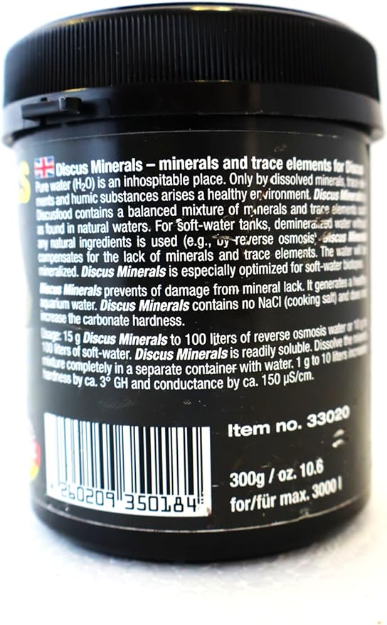 Discus Minerals - Aquarium Water Treatment - 300g