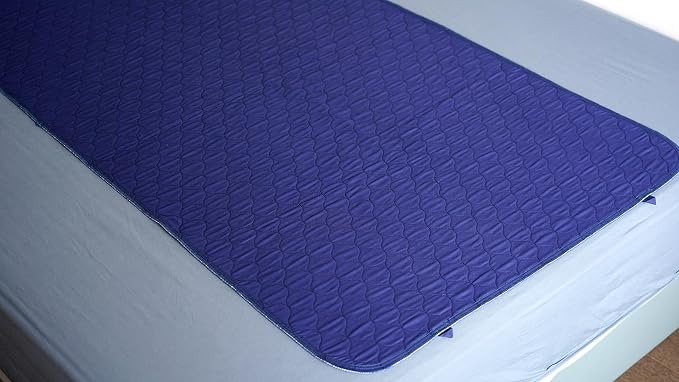 Washable Waterproof Bed Pads, Extra Absorbent 34”x60” (2 Pack | Anti Slip, Mattress and Furniture Protectors, Breathable, reusable underpads for Incontinence,Adults, Elderly, Kids, Pets