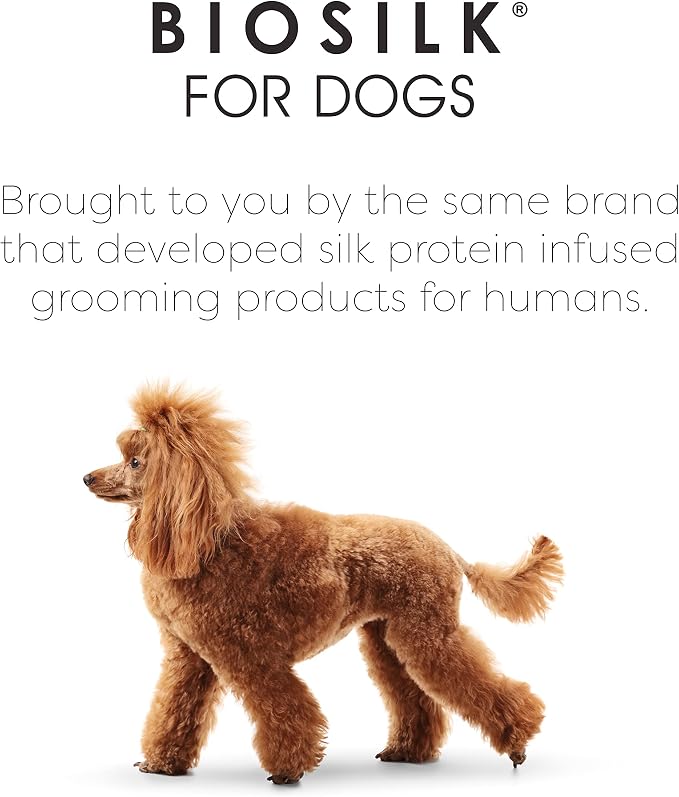 BioSilk for Pets Eco-Friendly Detangling Pin Brush for Dogs, 48-Pack | Gentle grooming brush removes knots and tangles, supports healthy coats for all dog breeds