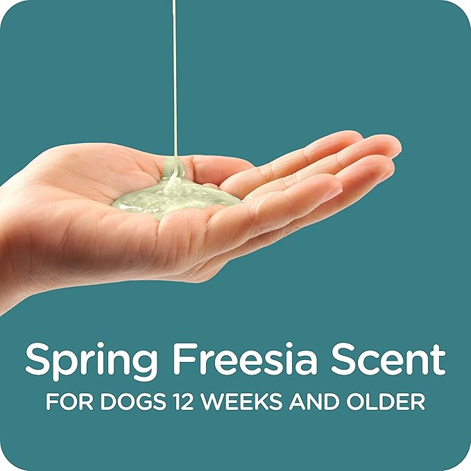 Sergeant's Guardian Pro Flea & Tick Dog Shampoo, Spring Freesia Scent, 18 oz.