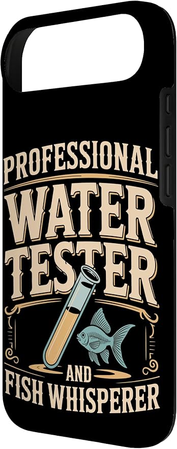 Professional Water Tester and Fish Whisperer Killifish Case for iPhone Air