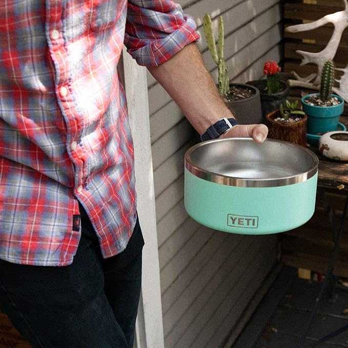 YETI Boomer 8, Stainless Steel, Non-Slip Dog Bowl, Holds 64 Ounces