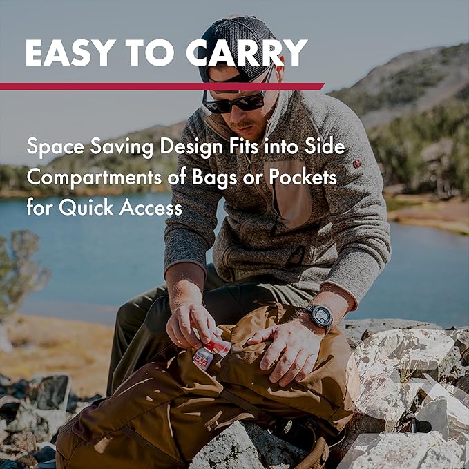 SABRE Frontiersman Bear Horn, Extremely Loud 130dB Sound Heard Up to ½ Mile (805 m) Away, 60 1/4-Second Bursts, Warn Bears & Give Them a Chance to Leave, On/Off Feature, Compact Size for Easy Carry