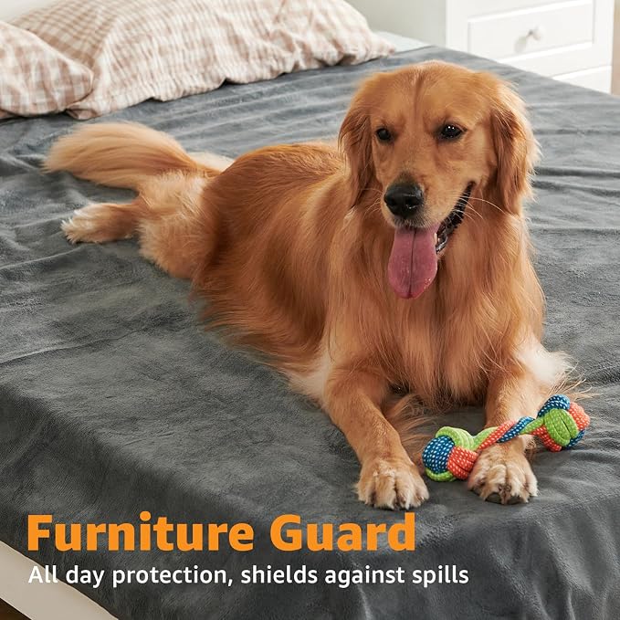 Dog Pee Pad Washable 82x102 Extra Large,Absorb Reusable Whelping Pads, Non-Slip Puppy Training Pads, Waterproof Floor Mat for Potty Training, Playpen,Incontinence,Housebreaking,Bed