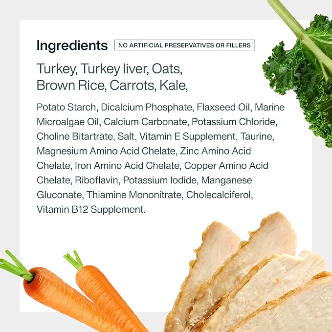 JustFoodForDogs JustFresh Wet Dog Food, Fresh Pet Meals and Toppers with No Preservatives, Resealable Package, Human Grade, Home-Cooked Chicken & Turkey, 12 oz - 14 Pack