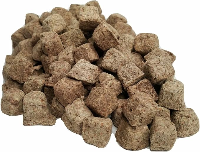 Aquatic Foods Inc. Brine Shrimp Cubes, 100% Freeze Dried Brine Shrimp for All Tropical Fish, Marine Fish, Land & Aquatic Turtles. Aquatic Foods Premium Freeze Dried Tropical Fish Foods...1/4-lb