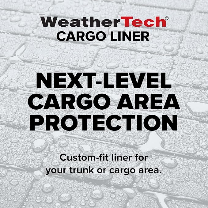 WeatherTech Cargo Trunk Liner for Toyota 4Runner Hybrid, Behind 2nd Row (421831), Grey