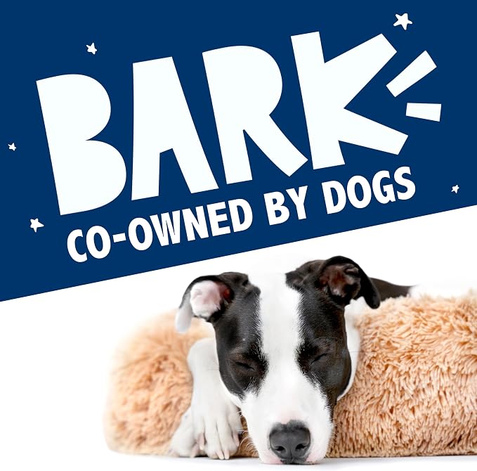 Barkbox Dog Bed, 2-in-1 Memory Foam Donut Cuddler Dog and Cat Bed, Calming Orthopedic Joint Relief Fur Crate Lounger for Pets, Machine Washable + Removable Cover, Waterproof Lining, Includes Toy | Calming Orthopedic Joint Relief Crate Lounger for Pets,...