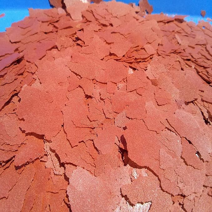 Aquatic Foods Inc. California Blackworm & Beef Heart Mix Premium Flakes with Andrew Soh's Pro-More for Size and Girth in Discus, Cichlids, for All Community Tropical Fish 1/4-lb