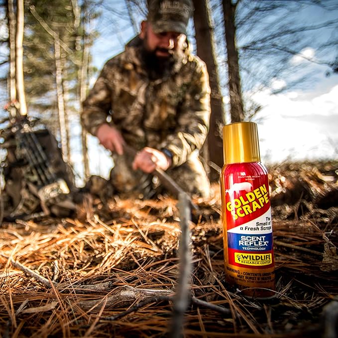 Wildlife Research Center Golden Scrape Scent Deer Attractant Lure for Whitetail Deer Hunting