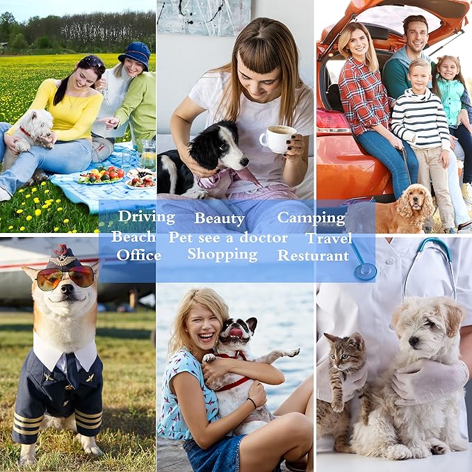 Cat Dog Carrier - Airline Approved Expandable Soft-Sided Pet Carrier with Removable Fleece Pad and Pockets, for Cats/Puppy and Small Animals Large(2 side expandable) | 2 Side Expandable, Removable Fleece Pad, Pockets, For Cats/Puppy Small Animals