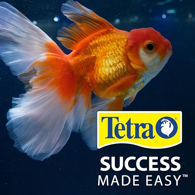 Tetra Goldfish Flakes, Nutritionally Balanced Diet For Aquarium Fish, Vitamin C Enriched Flakes, 2.2 oz