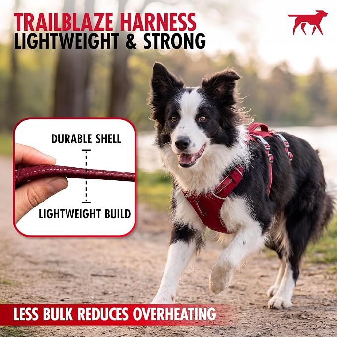 Tuff Pupper Escape Proof Dog Harness for Extra Small Dogs | No Pull Lightweight Adjustable Harness | No Escape Multifunctional Outdoor Pet Gear | Strong Durable Breathable | Secure Comfortable Fit