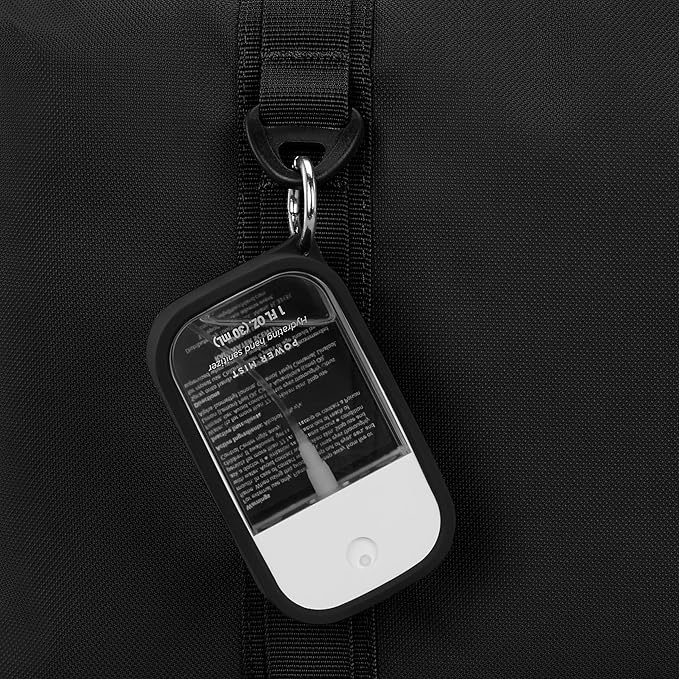 High Sierra Lineage Flap Backpack- Black
