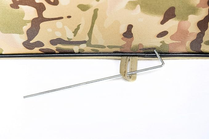 Pawer 36”×18.5” 8-Panel Foldable Pet Playpen, Desert Camouflage Pattern, Personalize Fabric Piece Available, for Cat/Dog/Puppy, 600D Oxford Cloth Portable Indoor & Outdoor Kennel with Carry Bag