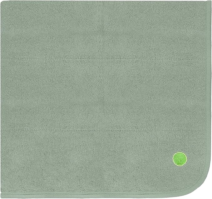 PeapodMats Bedwetting Waterproof Bed Mat, Reusable 3x3 Sage | Washable reusable bed mat for bedwetting, incontinence, kids, adults, pets, and mattress protection.