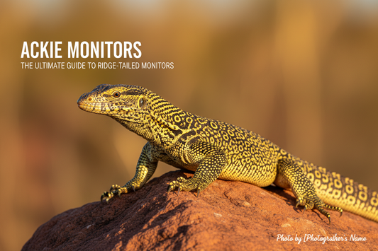 Ackie Monitor Care Guide: The Best Beginner Monitor Lizard