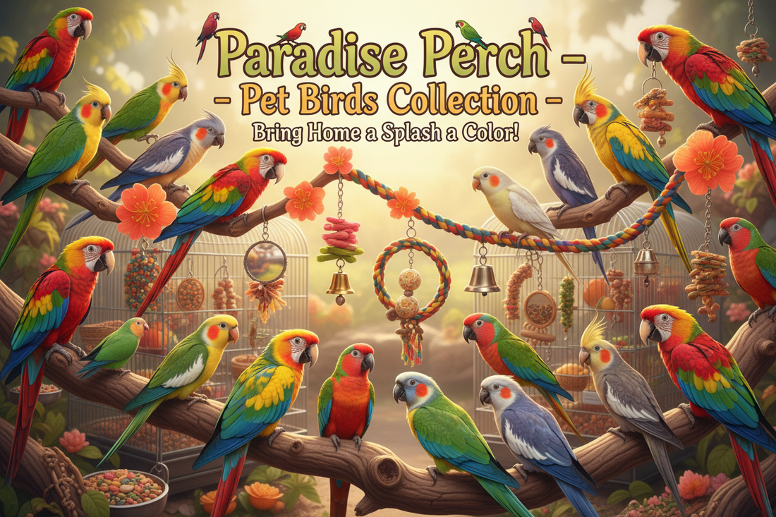 The Complete Pet Bird Guide – Parrots, Canaries, Budgies & Cockatiels