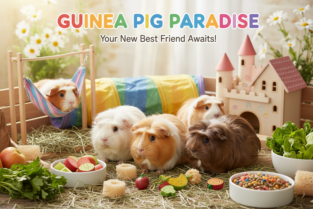 The Complete Guinea Pig Guide – From Adoption to Daily Care