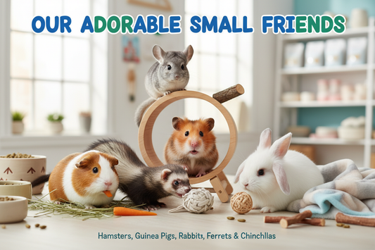 The Complete Small Pet Guide – Hamsters, Rabbits, Guinea Pigs, Ferrets & Chinchillas