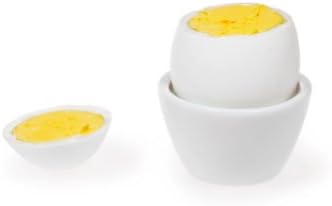 The Original Clack Egg Opener - German Engineered Stainless Steel Egg Topper - Premium Quality Egg Accessories (Wooden Top)