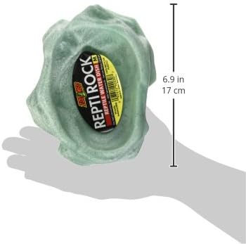 Zoo Med Reptile Rock Water Dish, Medium,Black (Pack of 3)