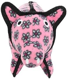 TUFFY® : Medium Pig Dog Toy: Ultra Durable Plush Toy with Multiple Layers & Reinforced Seams, Washable and Floats, Original Construction