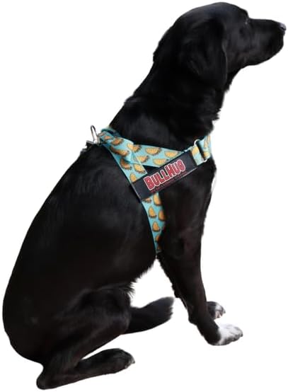 Adjustable Dog Harness– No Pull, No Choke – for English Bulldogs, French Bulldogs, Pugs & Broad-Chested Breeds – Easy, Safe Walks (Taco, Small)