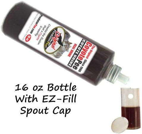 PredatorPee 100% Coyote Urine Kit, Territorial Marking Scent Kit, Creates Predator Presence Illusion for Deer Raccoons Groundhogs Rats, Outdoor Yard Garden Perimeter Setup
