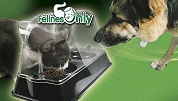 Purrrfect Cat Dish - Veterinarian-Designed Feeding Bowl Keeps Dogs Out