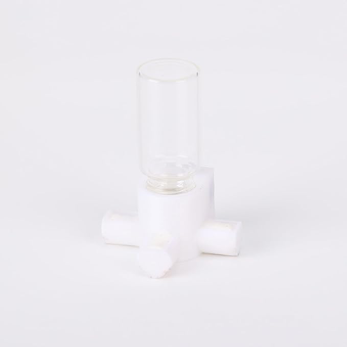 Jumping Spider Water Dispenser, Magnetic Hanging Feeder,Suitable for Jumping Spiders,Tarantulas, Praying Mantises,Arboreal Animals, and Other Small Animal Enclosure Accessories,5ML (White)