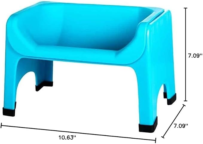 Fluff Trough Elevated Slow Feeder Dog Bowls | Puzzle Cat Bowl with Non-Toxic Silicone Minimizes Neck Strain | No Spill Slow Feeder Bowl Insert Set Ideal for Flat Face Pets