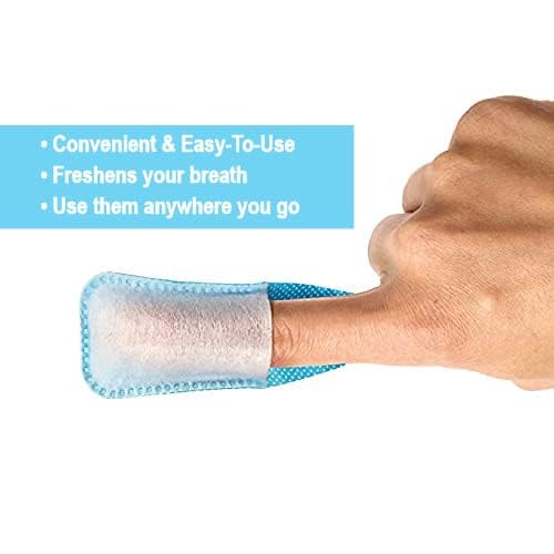 Tooth Wipes for Teeth Cleaning – Fresh Breath, No-Rinse Oral Care | 24 Individually Wrapped Mint Wipes | NiuSmile