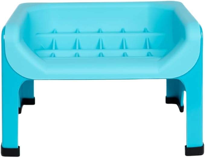 Fluff Trough Elevated Slow Feeder Dog Bowls | Puzzle Cat Bowl with Non-Toxic Silicone Minimizes Neck Strain | No Spill Slow Feeder Bowl Insert Set Ideal for Flat Face Pets