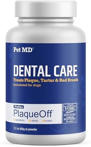 Pet MD Proden PlaqueOff & Dental Wipes for Dogs