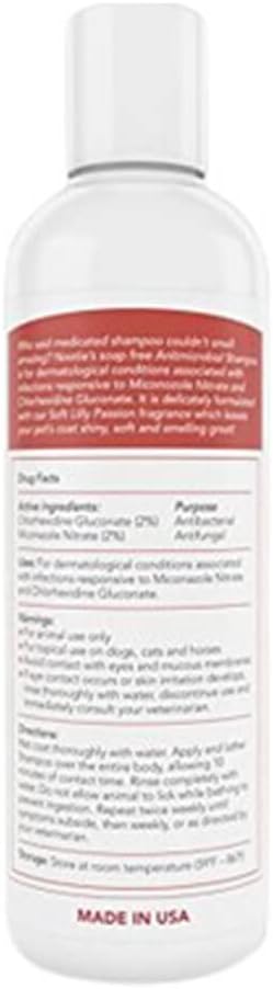 Nootie Medicated Pet Shampoo, Chlorhexidine Dog Shampoo for Itch Relief, Sold in Over 5,000 Vet Clinics & Pet Stores Worldwide- 8oz