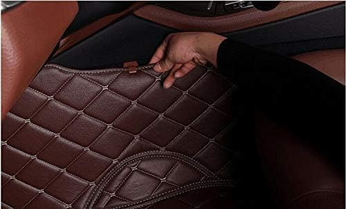 Custom Car Mats with Text & Image Personalization, Upload Your Own Word/Name/Photo, All-Weather Leather Floor Liners for SUV Sedan Truck(White)