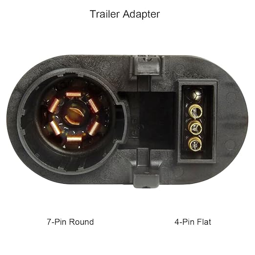 CK4T-13B576-KE Trailer Tow Rear Bumper Wiring Connector Harness Kit for Ford 2015-2019 Transit 150 250 350, Replaces CK4Z-13A576-B, 9U5Z-14489-MAA